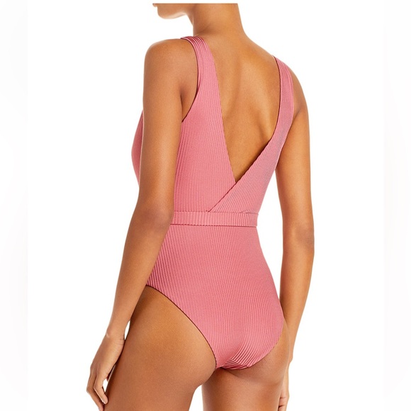 Onia Michelle Belted One Piece Swimsuit sz S/P - Picture 2 of 5